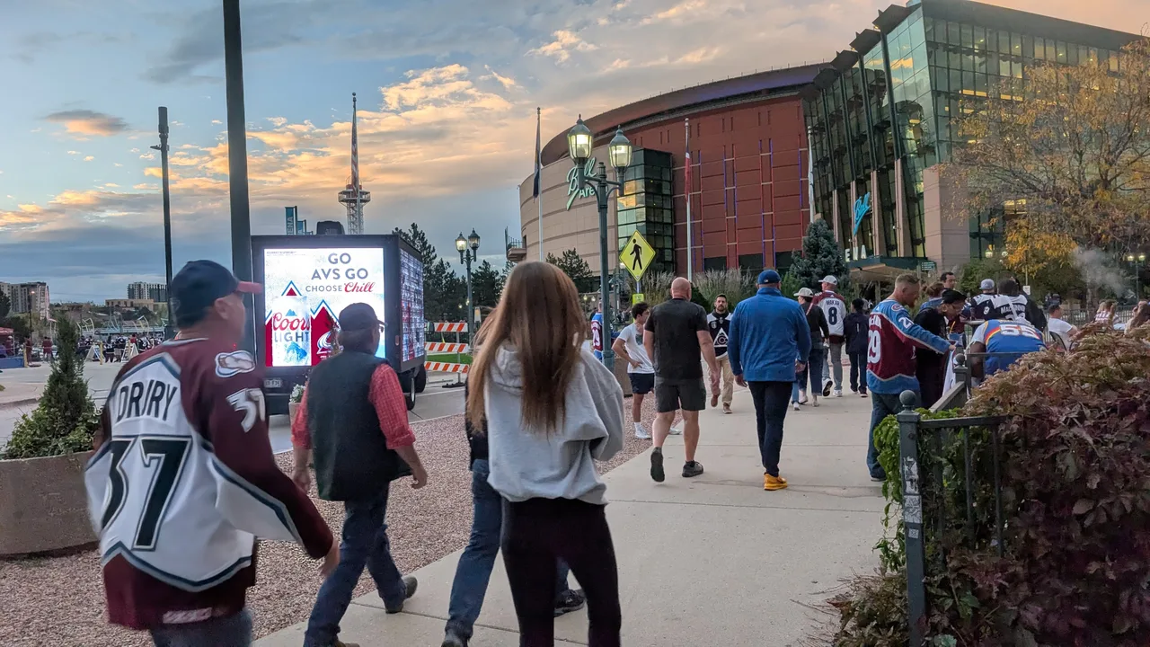 Coors campaign on a Firefly led + led truck vehicle in Denver, 2025