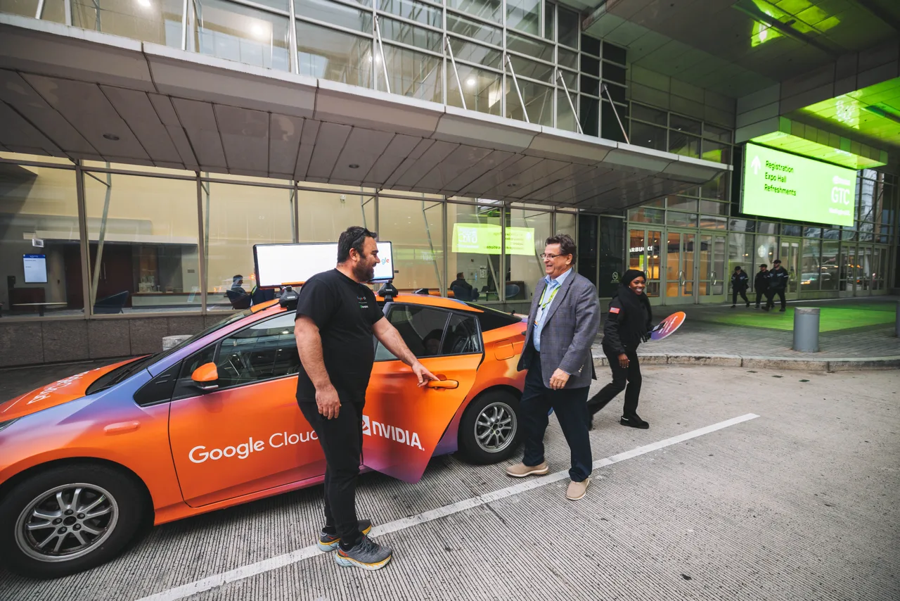 Google Cloud campaign on a Firefly 360 wrap + digital top vehicle in Washington DC, 2025