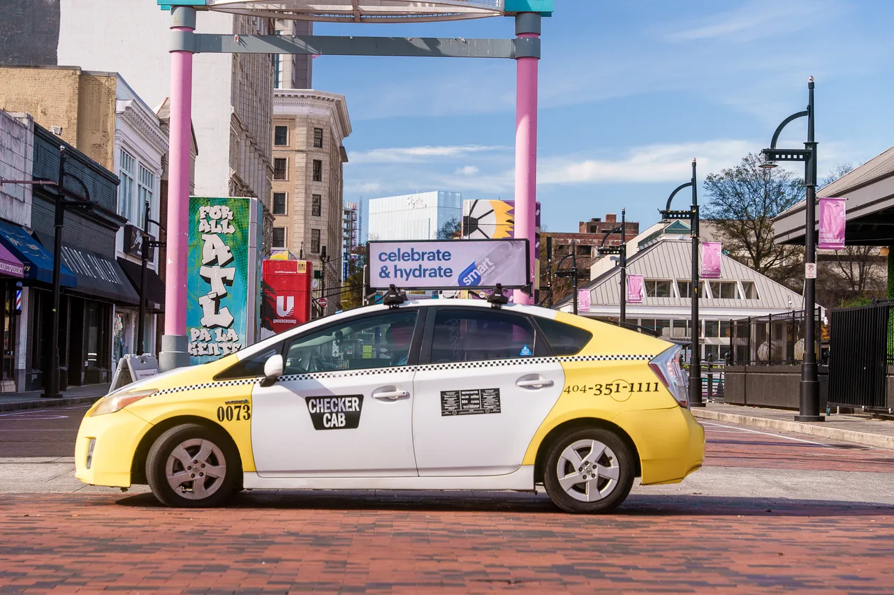 smartwater campaign on a Firefly digital top vehicle in Atlanta