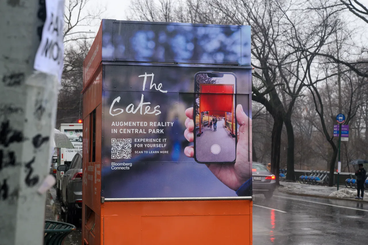 The Gates campaign on a Firefly food truck vehicle in New York, 2025